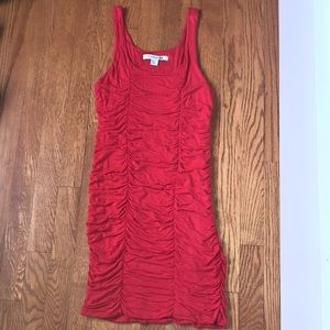 Forever 21 Ruffle Red Dress